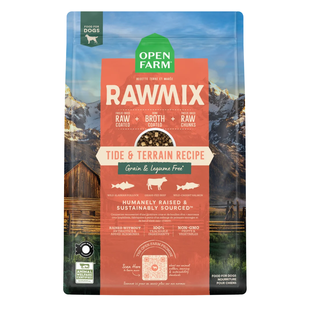 Open Farm Dog Dry GF Rawmix Tide Terrain 3.5LB