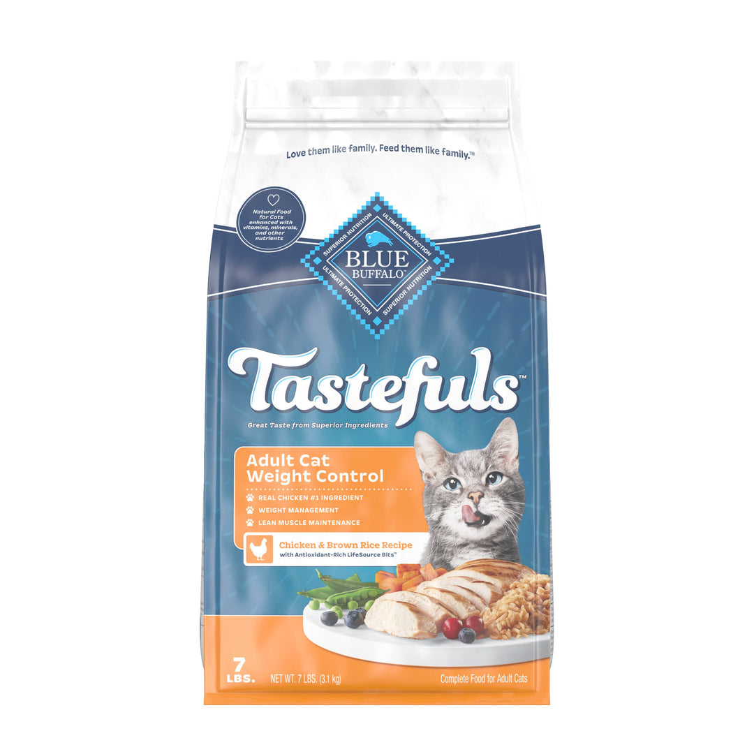 Blue Buffalo Weight Control Chicken Brown Rice Cat 7 lb