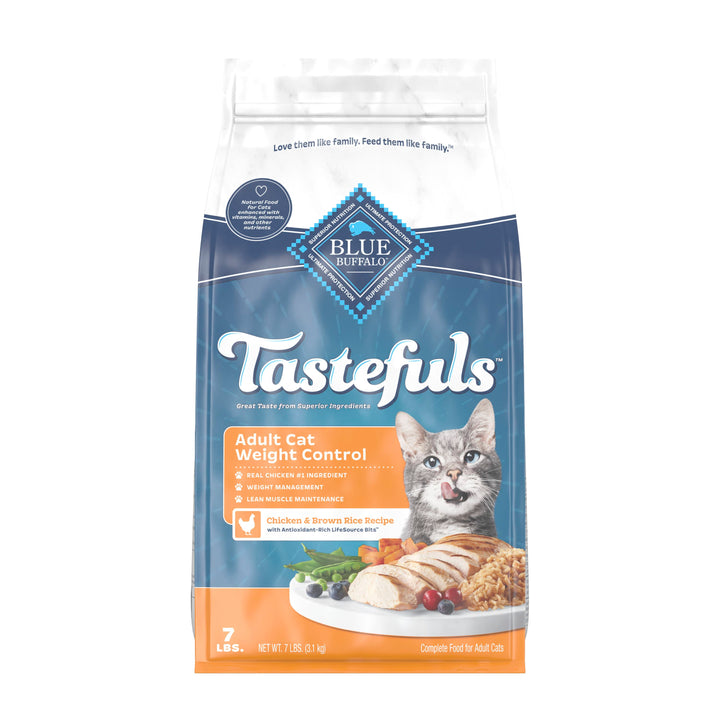 Blue Buffalo Weight Control Chicken Brown Rice Cat 7 lb