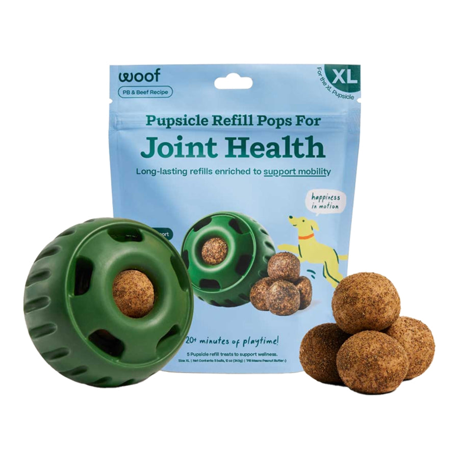 Woof Dog Treat Joint Health Wellness Pops Xlarge 12 oz
