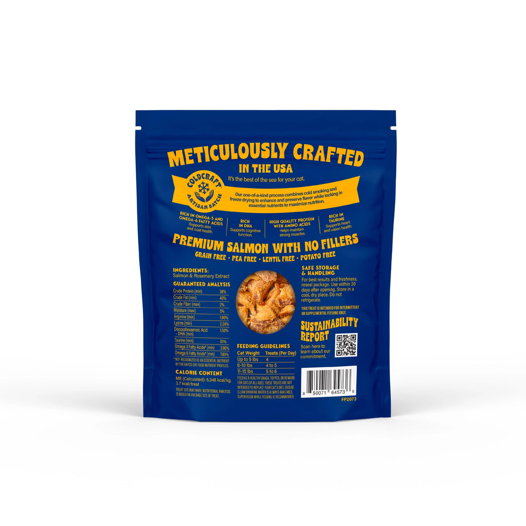 Finfare Cat Freeze Dried Nugget Smoked Salmon 1.3oz