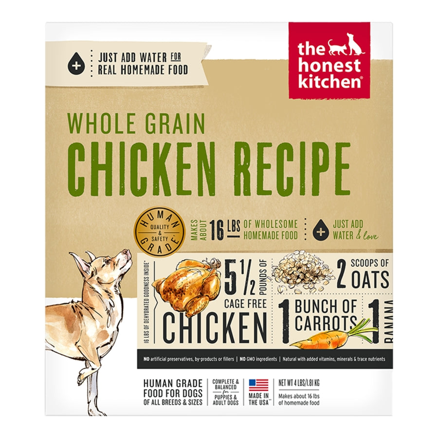 Honest Kitchen Whole Grain Chicken 4lb