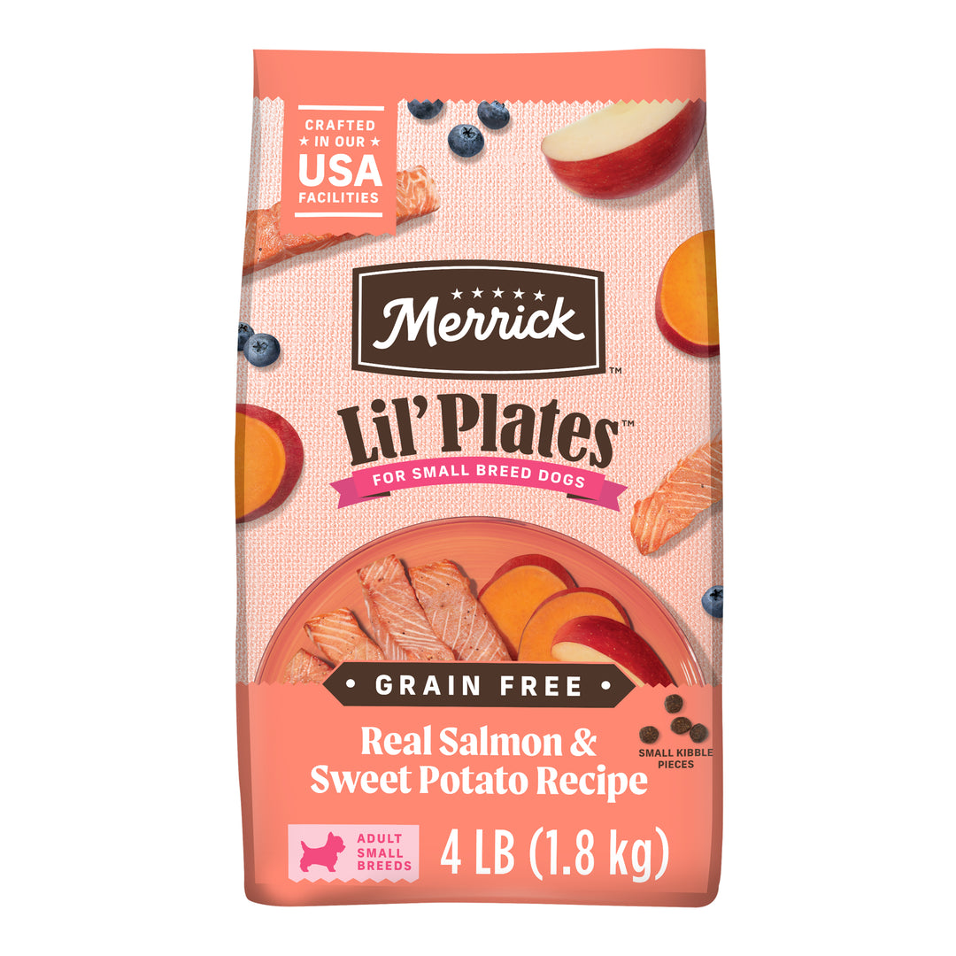 MERRICK LIL PLATES SALMON 4LB