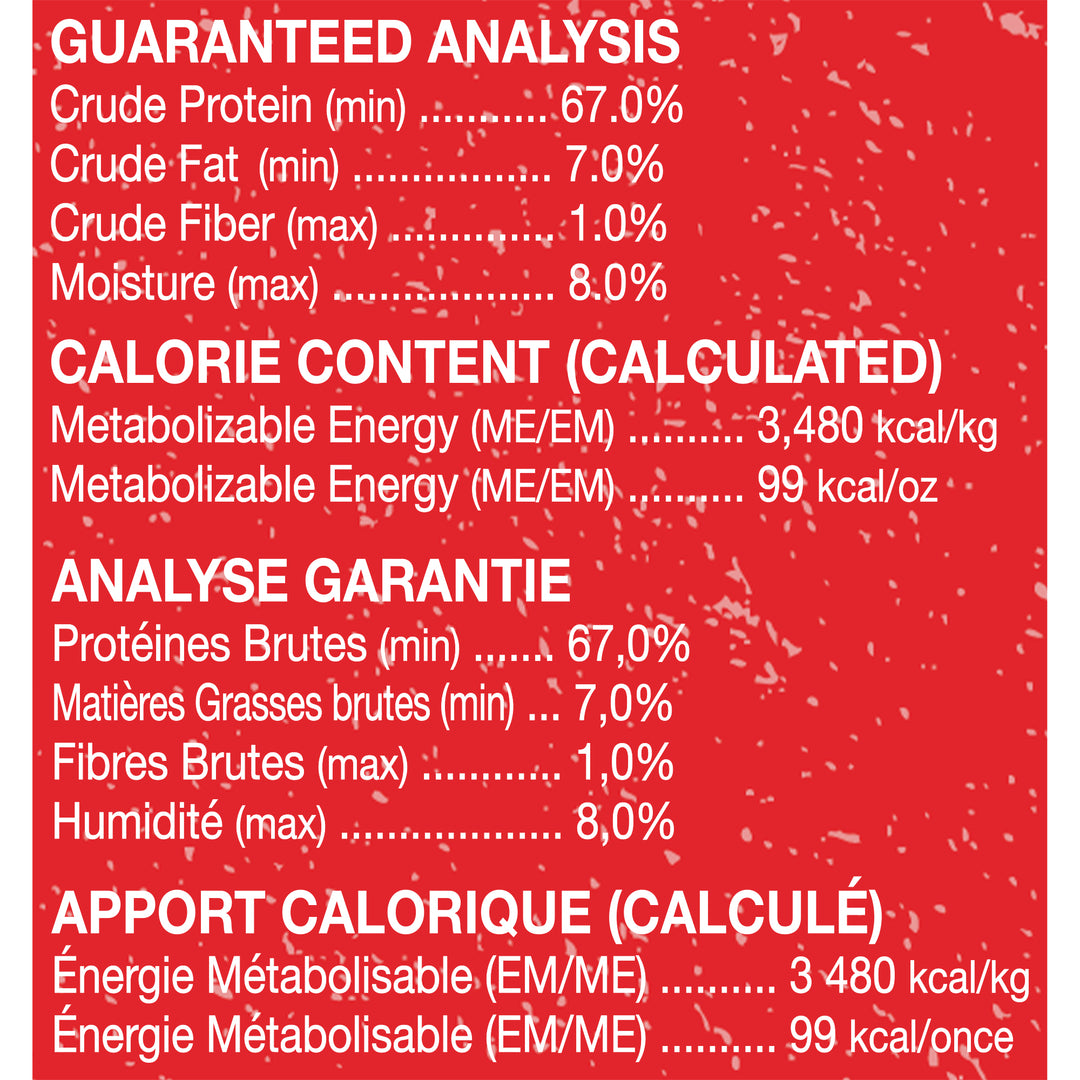 Single Ingredient Treats Beef Heart - 3 oz