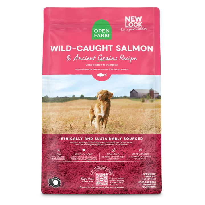 Open Farms Ancient Grains Salmon 22lb