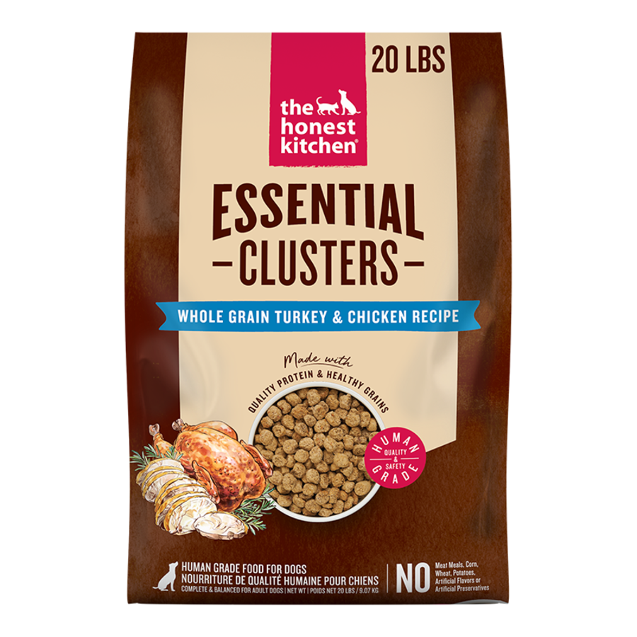 Honest Kitchen Essential Clusters Whole Grain Turkey Chicken 5LB