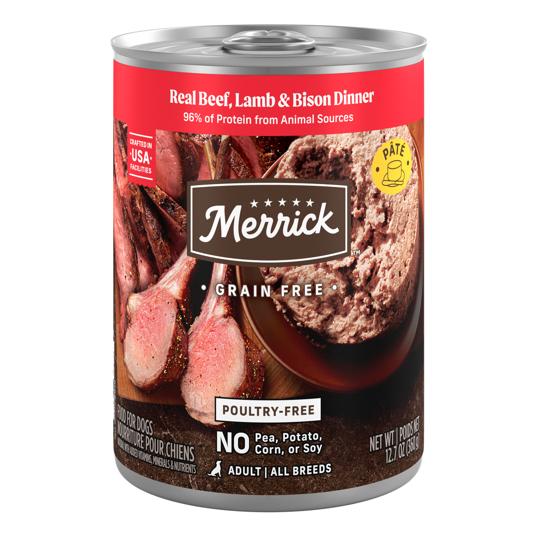 Merrick Buffalo and Beef Can