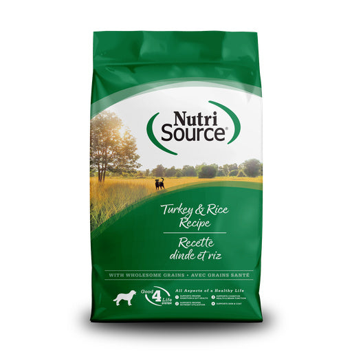 Nutrisource Turkey Brown Rice Dog 26 lb