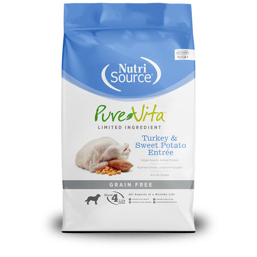 Pure Vita Dog Dry GF Turkey Sweet Potato 4Lb