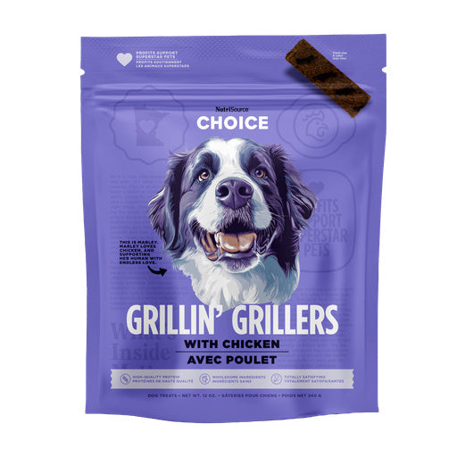 NutriSource Choice Grillin Grillers Chicken 12 oz