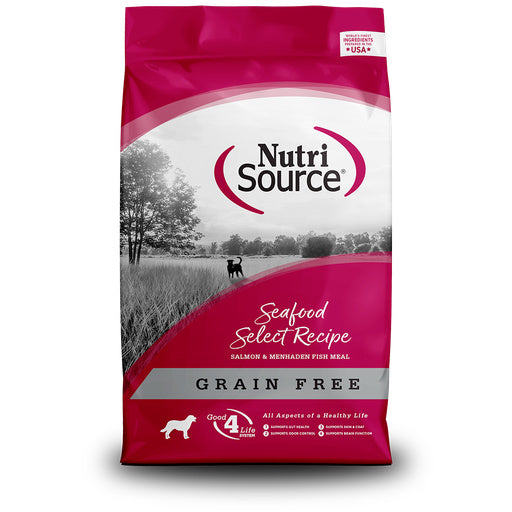 Nutrisource Dog GF Seafood Select Salmon 4 LB