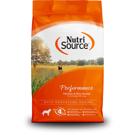 NutriSource Dog Dry Performance Chicken Rice 40lb