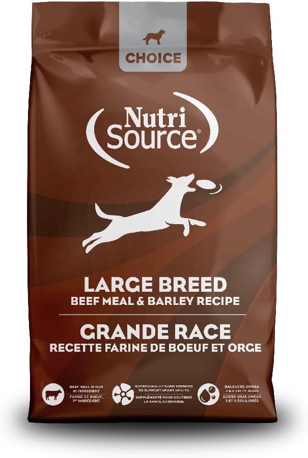 NutriSource Dog Dry Choice Beef Large Breed 40LB