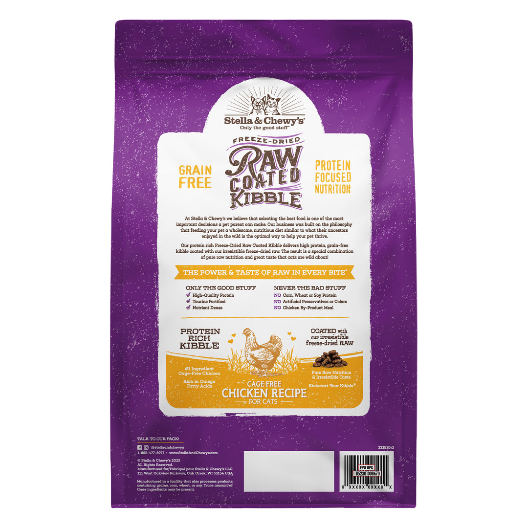 Kibble Raw Coated Chicken - 5 lb