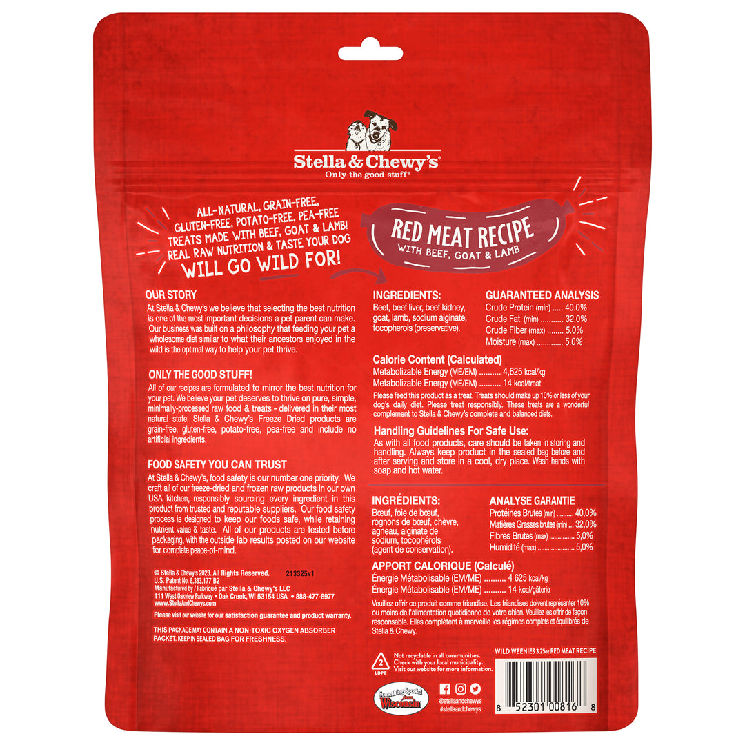 Wild Weenies Red Meat - 3.25 oz