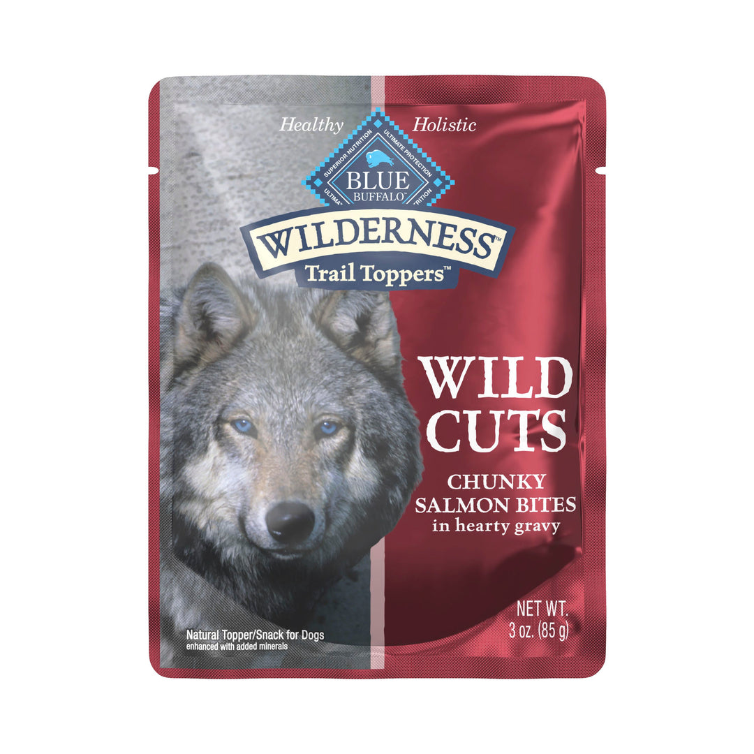 Blue Buffalo Wilderness Wild Cuts Trail Toppers Salmon