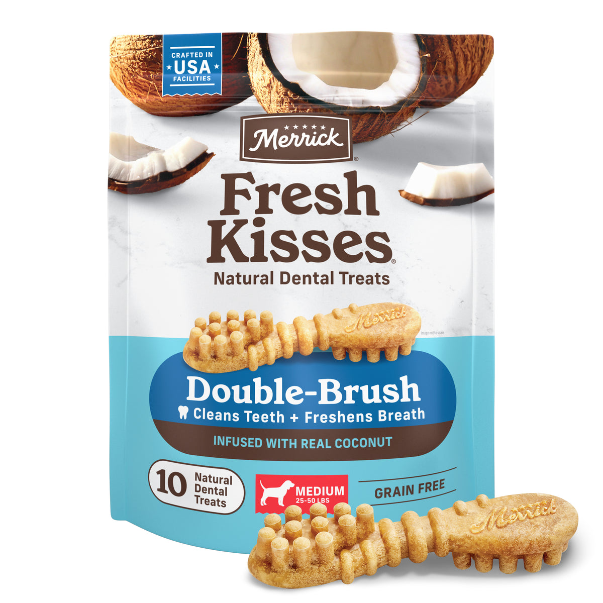 Merrick Fresh Kisses Coconut/Botanical Oils Medium 10oz