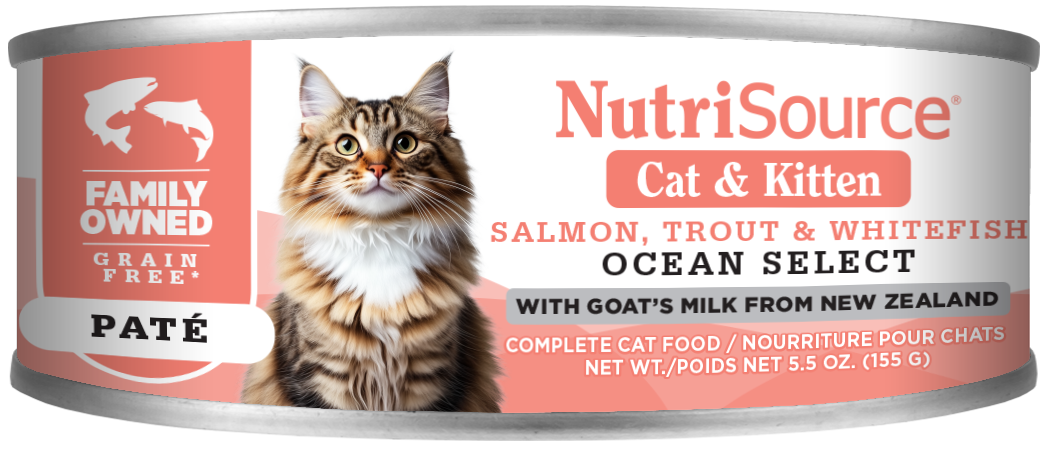 NutriSource Ocean Select Wet Cat Kitten Food 5.5 oz