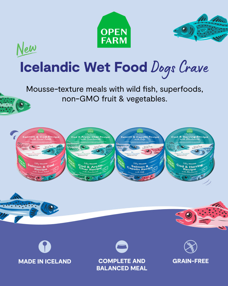 Open Farm Dog Can Icelandic Salmon Cod 7 oz