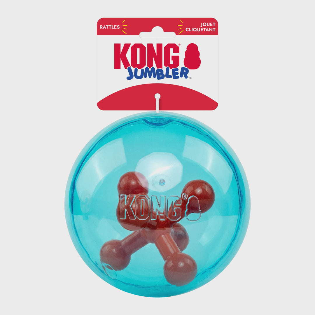 Kong Jumbler Jack Ball Assorted Dog Toy Medium Large
