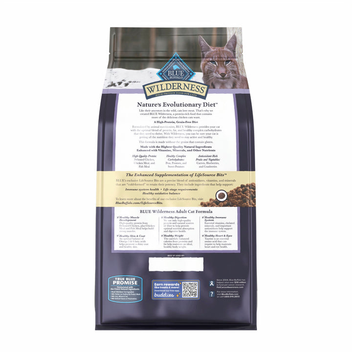 Blue Buffalo Wilderness Adult Chicken Cat 6lb