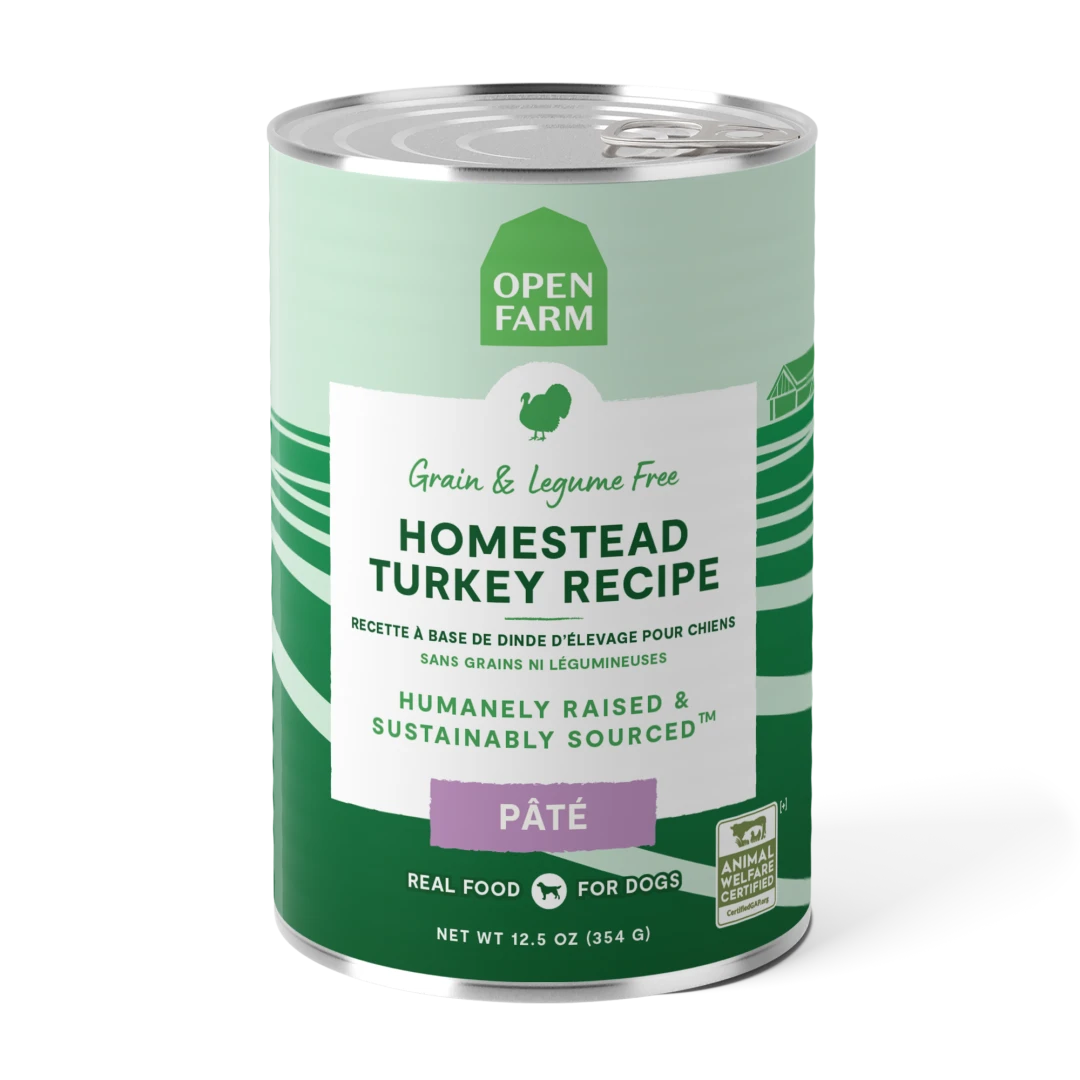 Open Farm Grain Free Homestead Turkey Dog 12 .5
