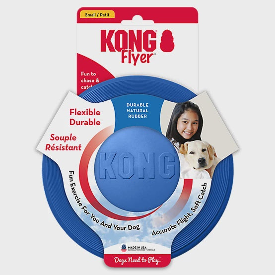 Kong Old Glory Flyer Dog Toy Small