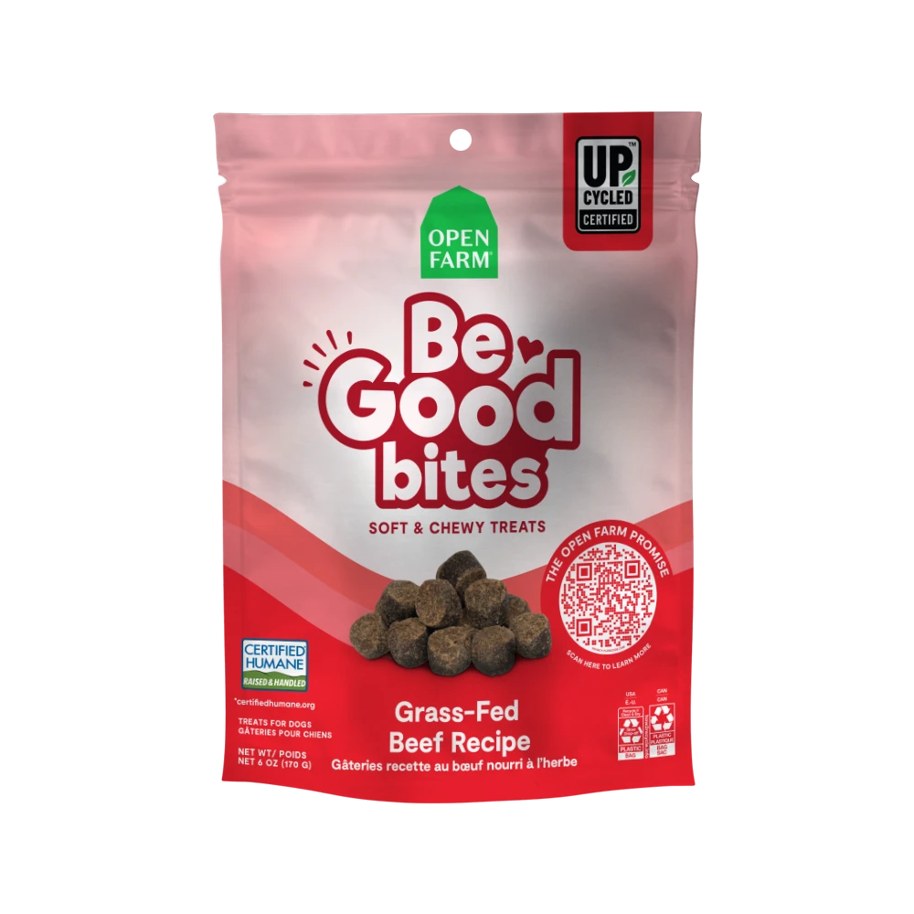 Open Farm Dog Treat Be Good Bites Beef 6 oz