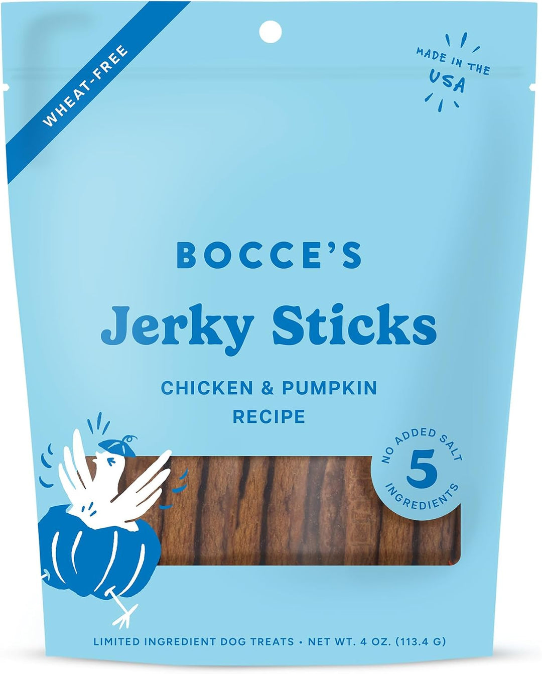 Bocces Bakery Grazers Jerky Chicken 4 oz