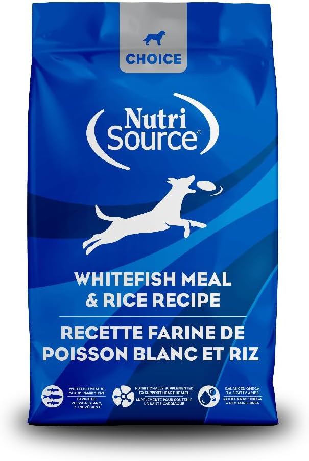 NutriSource Dog Dry Choice Whitefish 40LB