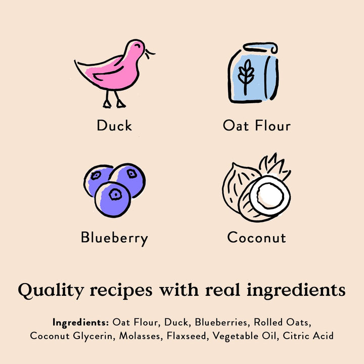 Bocce Bakery Quack Soft Chewy 6oz