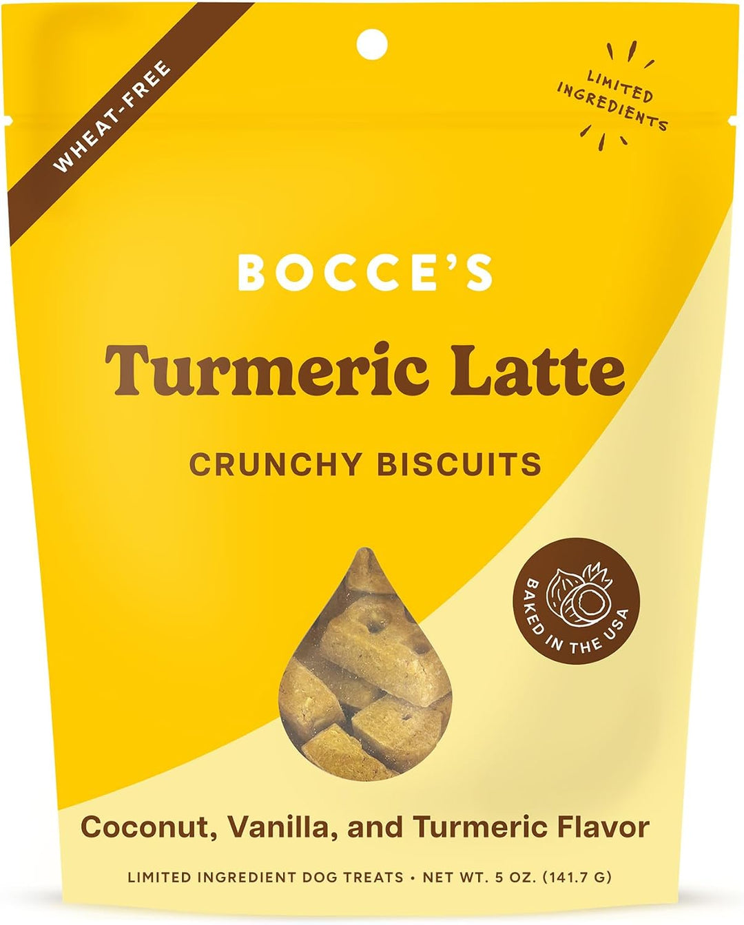 Bocces Bakery Turmeric Latte Treat 5 oz