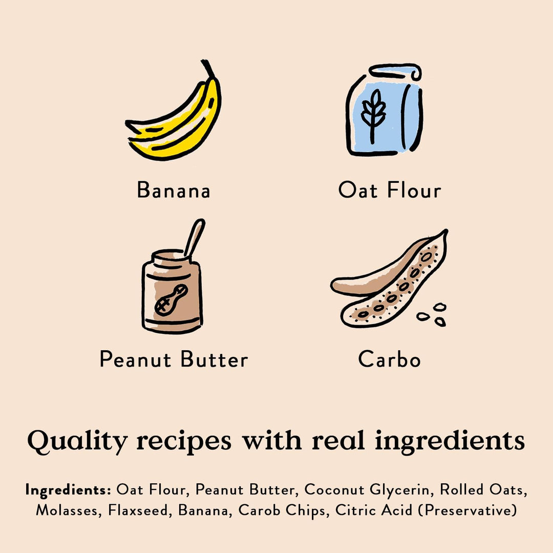 Bocces Bakery Scoop Shop Soft and Chewy Peanut Butter &amp; Banana Chip 6 oz
