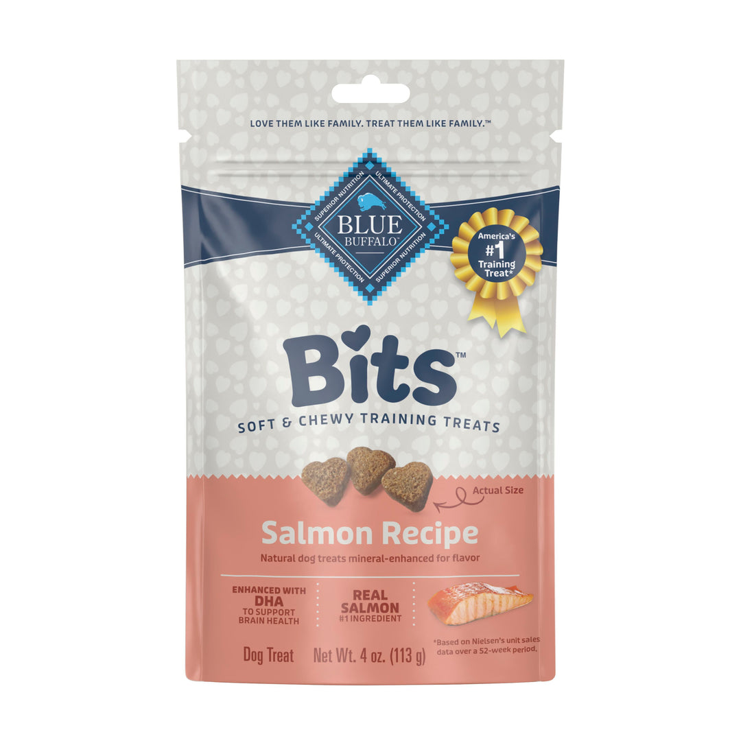 Blue Buffalo Salmon Bits Dog 4 oz Bag