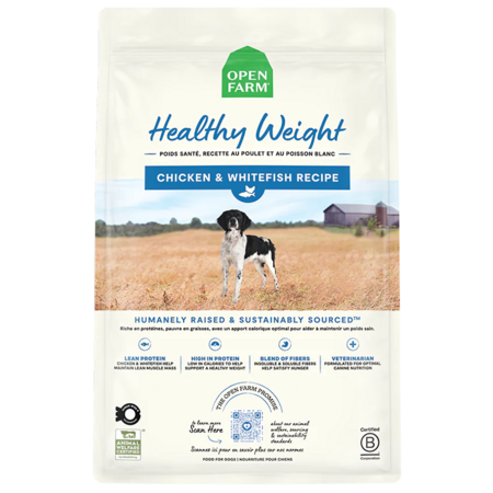 Open Farm Healthy Weight Chicken Whitefish 22LB