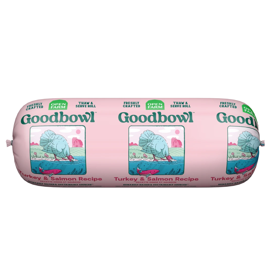 Open Farm Frozen Gently Cooked Goodbowl Turkey Salmon 28 oz