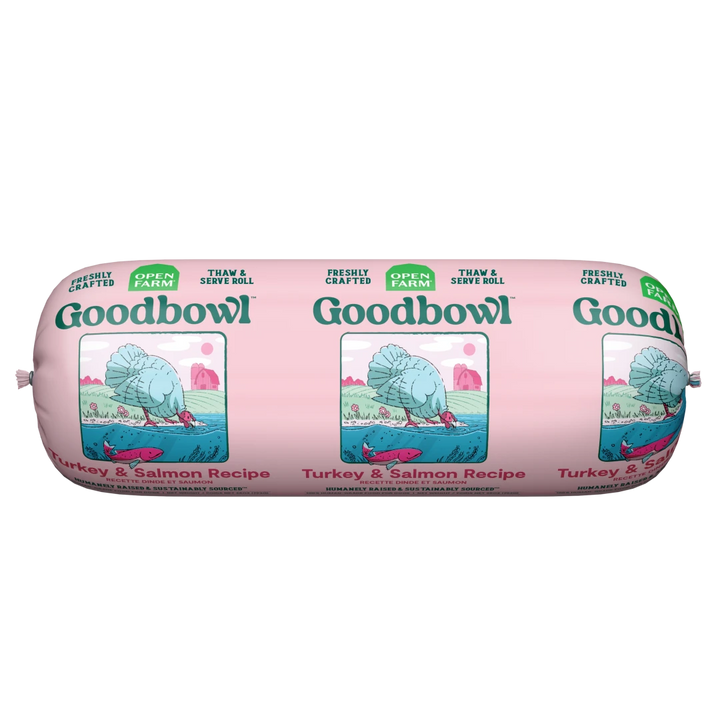 Open Farm Frozen Gently Cooked Goodbowl Turkey Salmon 28 oz