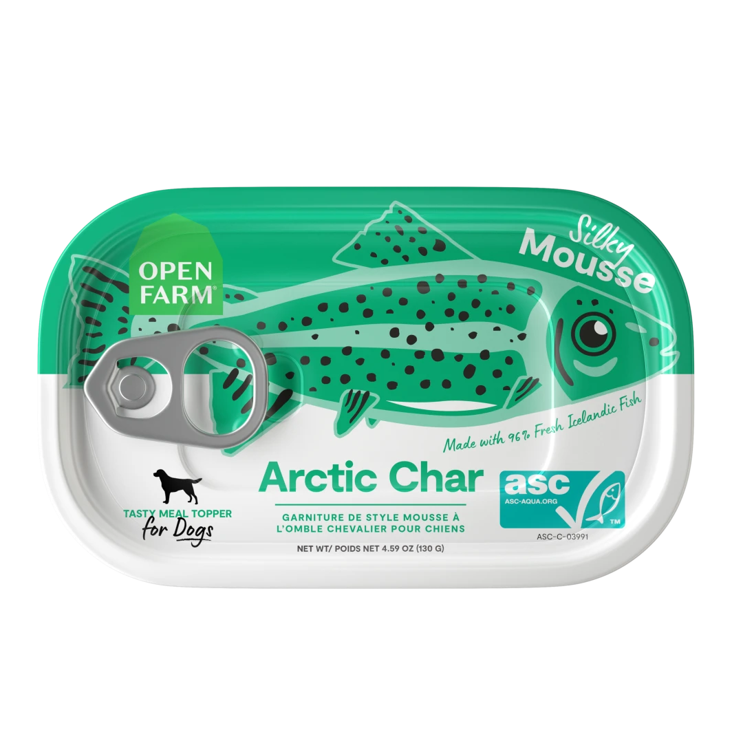 Open Farm Arctic Char Topper Dog 4.59oz