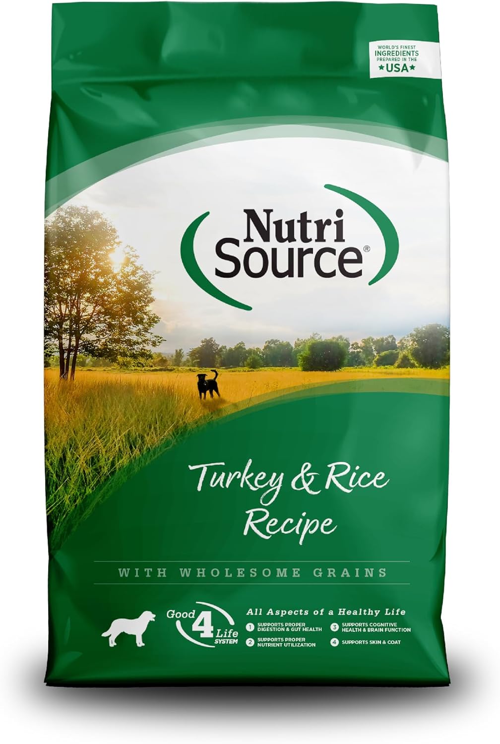 NutriSource Dog Turkey Rice 4LB