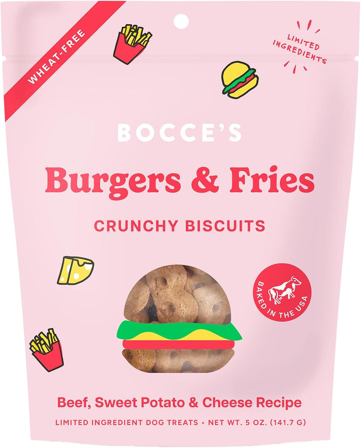 Bocces Bakery Burgers and Fries 5oz
