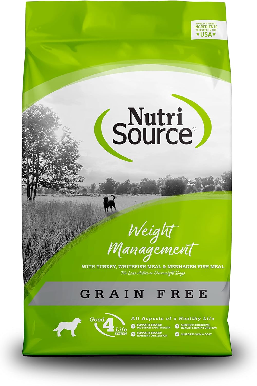 NutriSource Grain Free Weight Management Dog 26 lb