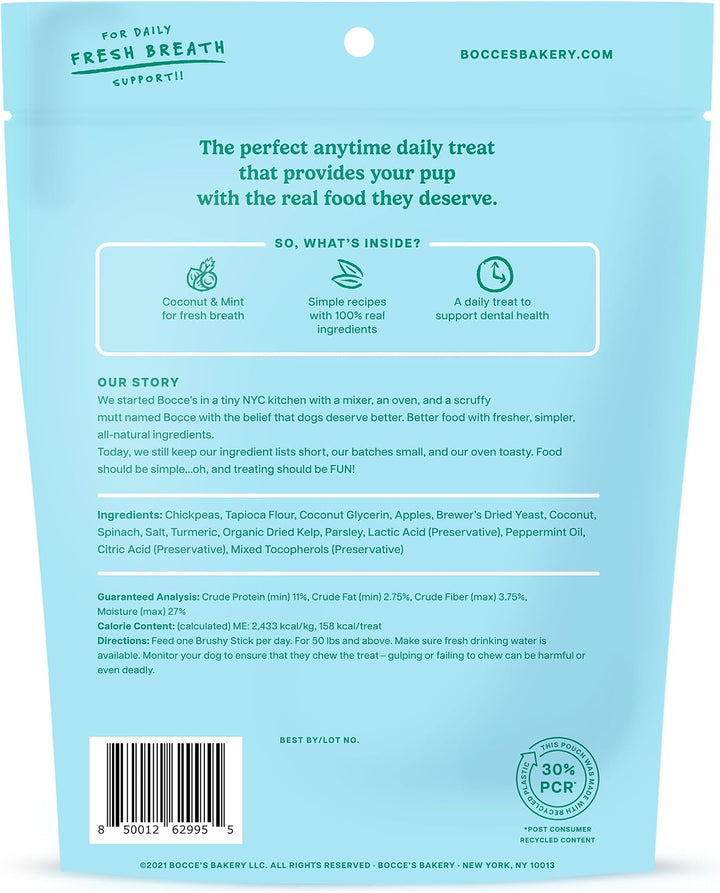 Bocces Bakery Dailies Brushy Sticks Large 16 oz