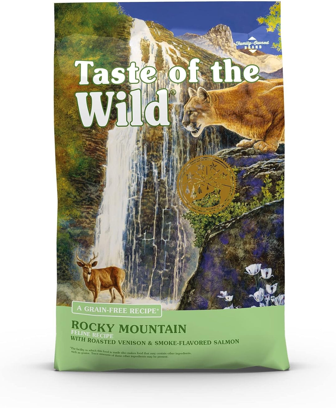 Taste of the Wild Rocky Mountain Venison and Salmon Grain Free Dry Cat Food 5 lbs