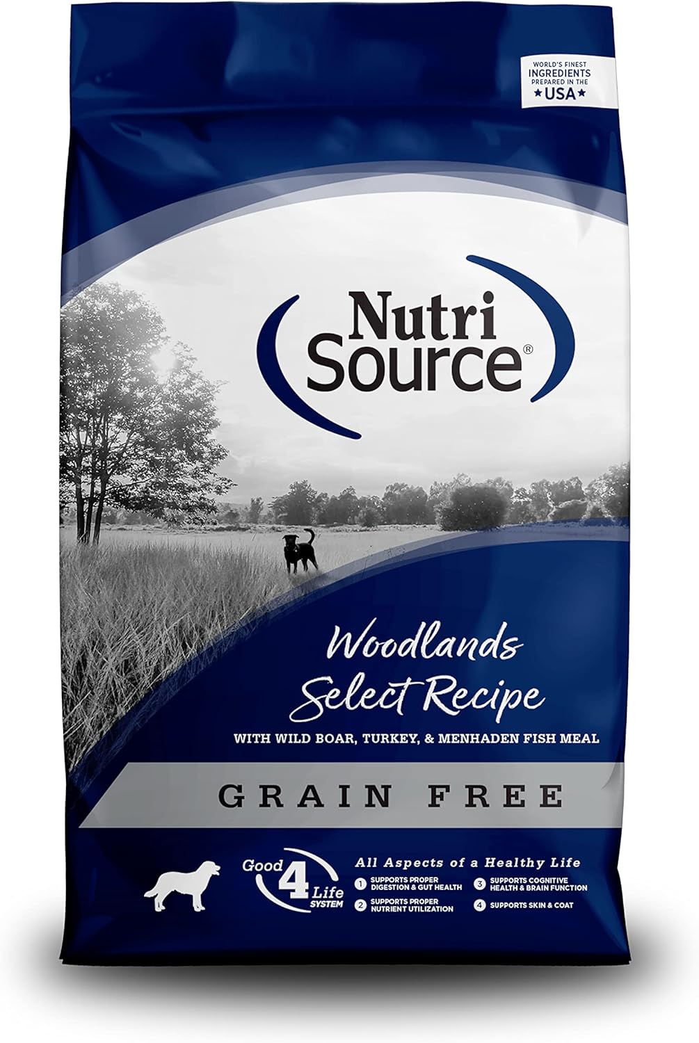 NutriSource Grain Free Woodlands Select Boar Turkey 26 lb