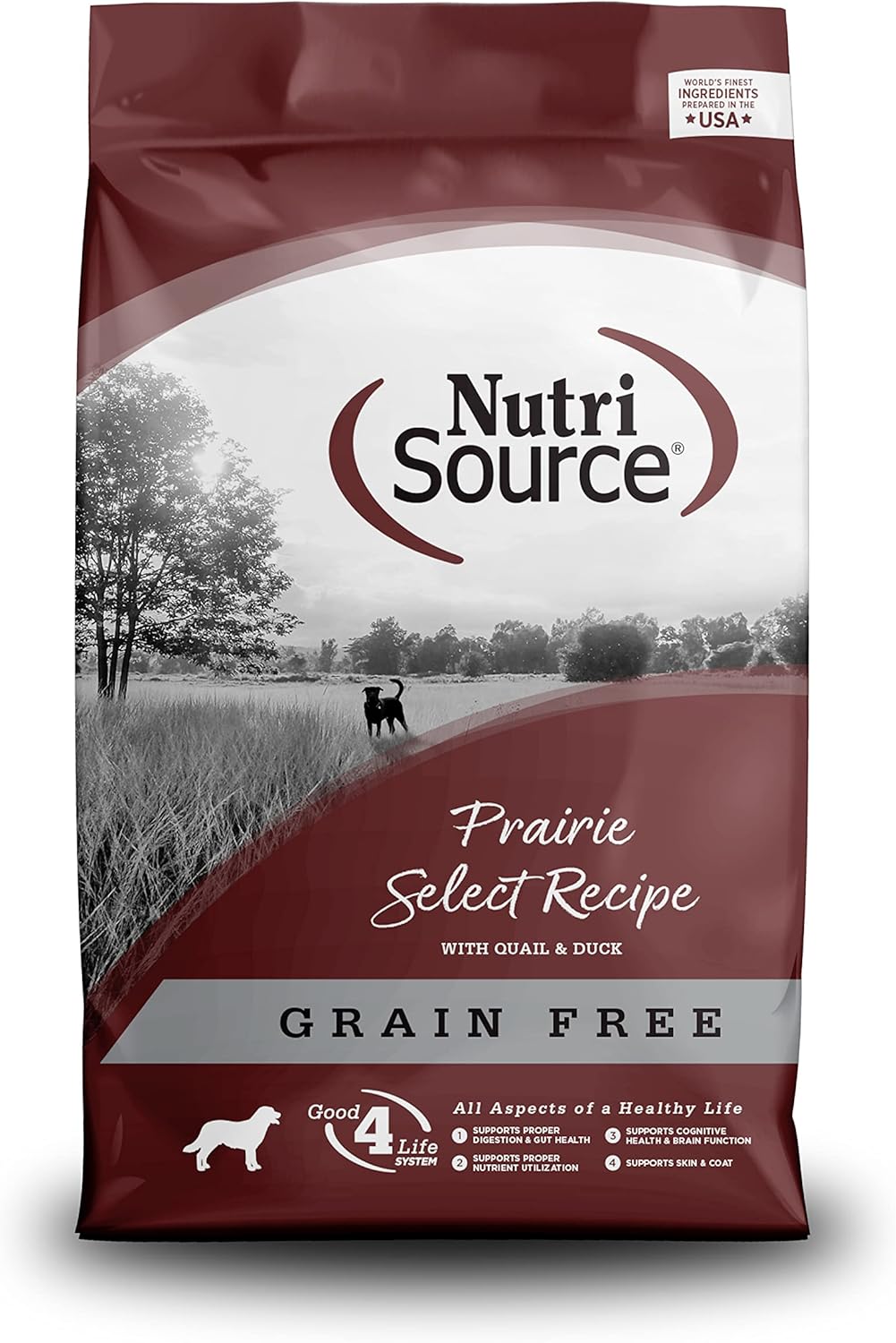 Nutrisource Prairie Select Grain Free Dog Food 26lb NEW