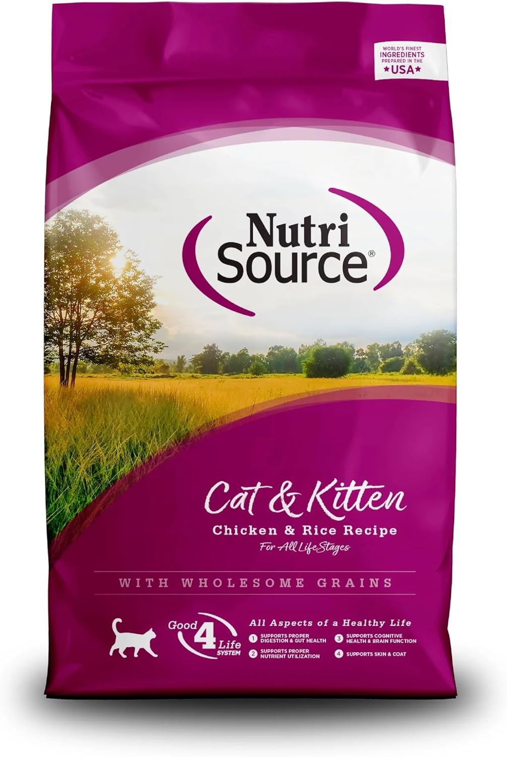 NutriSource Cat Kitten Dry Chicken Rice 4LB