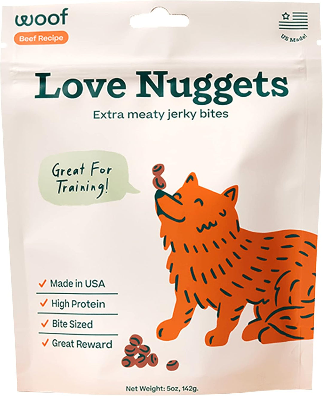 Woof Love Nuggets 5oz