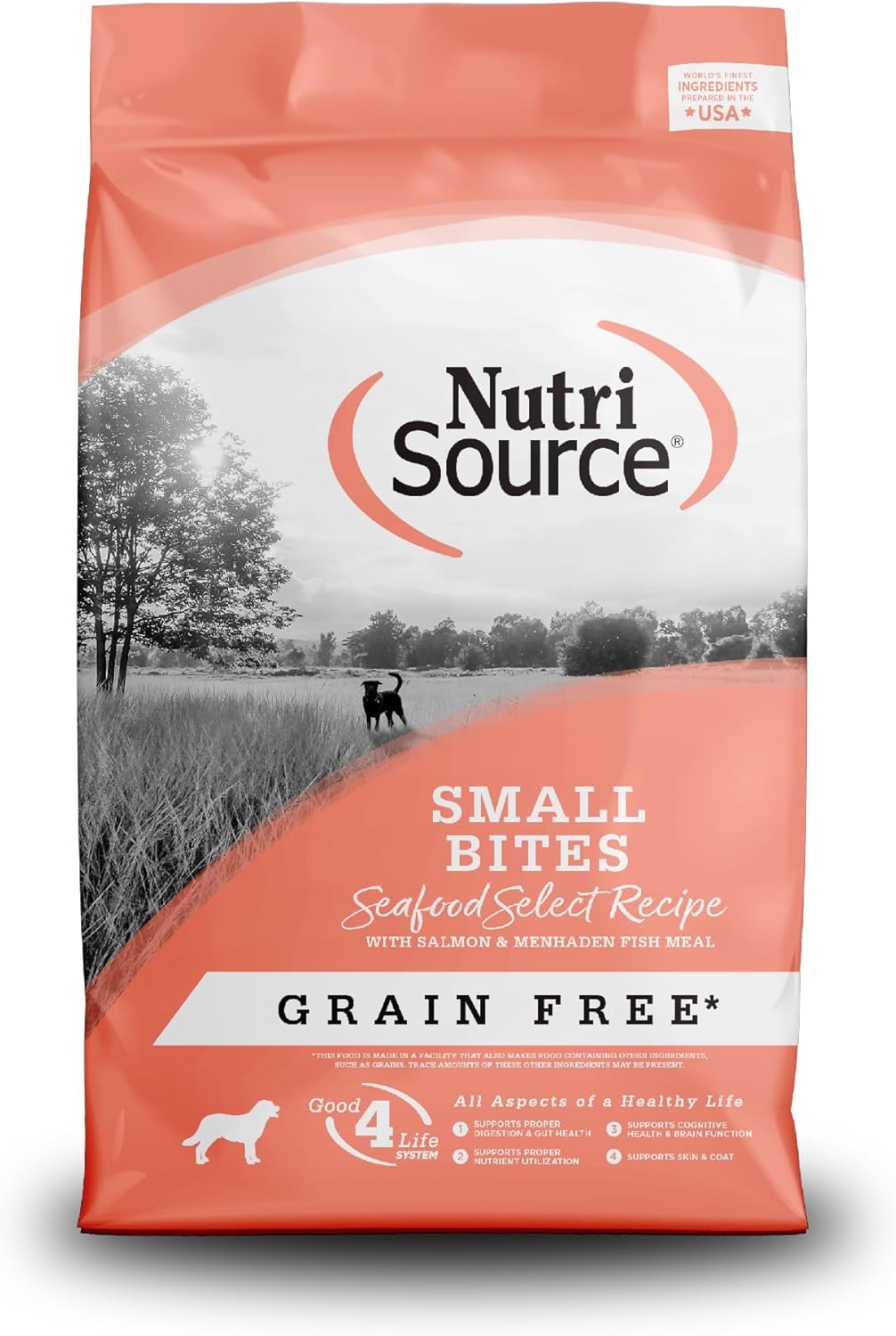 Nutri Source Grain Free Small Bites Seafood Select 5 lb