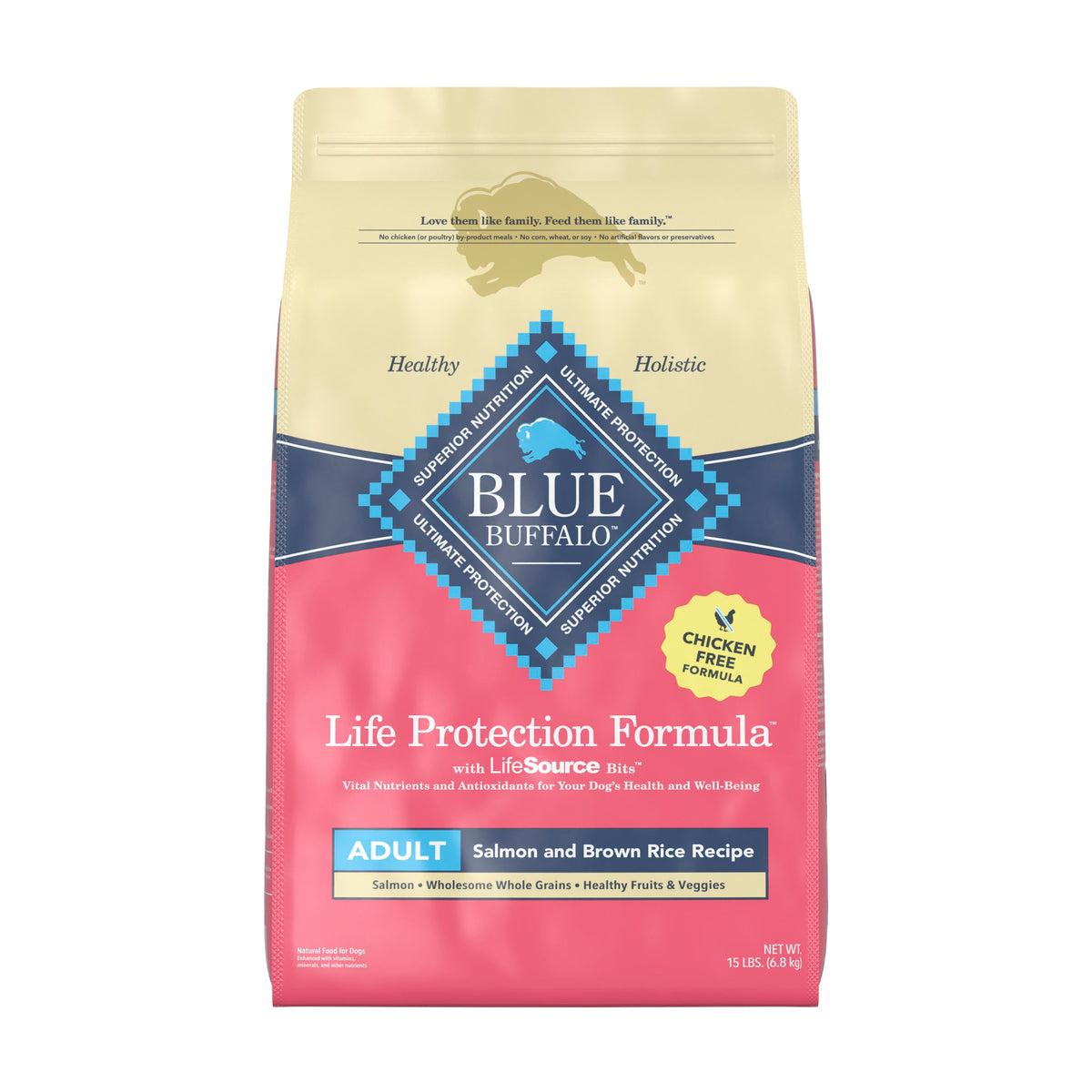 Blue Buffalo Life Protection Salmon Adult Dog 15 lb