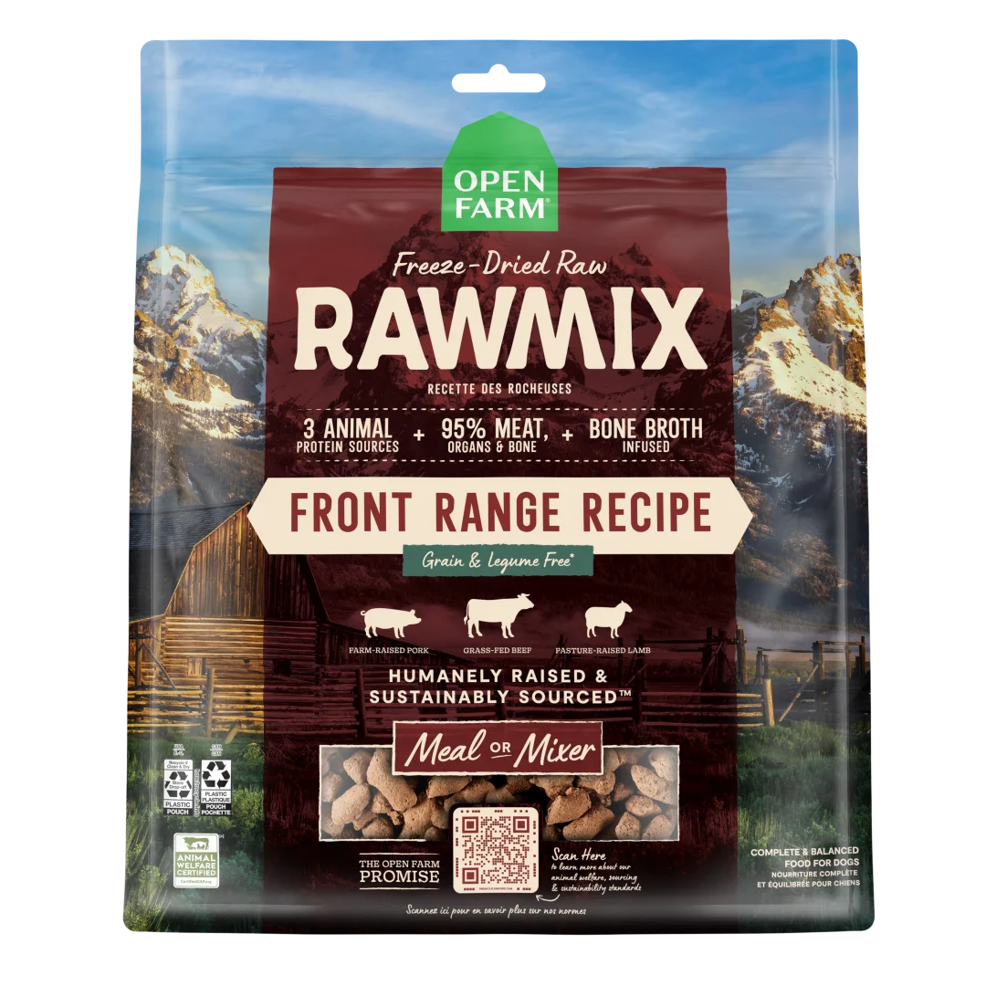 Open Farm Dog FD Rawmix Front Range Morsels 13.5 oz